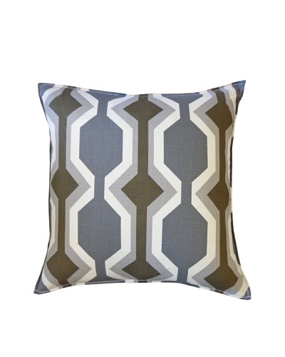 Freeway Throw Pillow, Grey