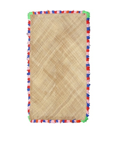 Bazaar Mat, Green Multi