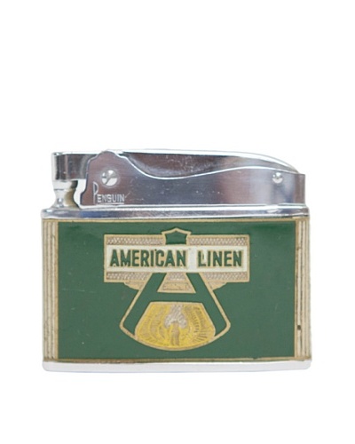 Vintage Circa 1950’s American Linen Lighter