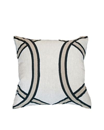 Lunar Pillow, Cream/Beige, 18 x 18As You See