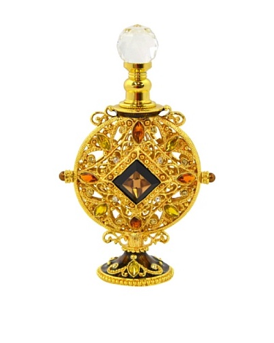 Bejeweled Filigree Perfume Bottle