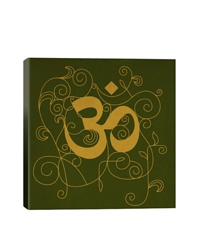 OM Meditation by DarkLord Giclée Canvas Print