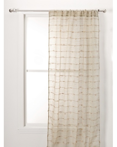 Sheer Linen Knot Panel