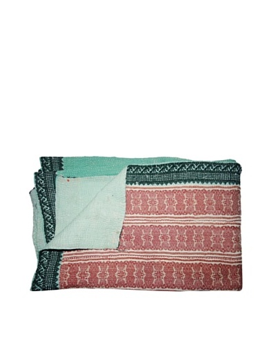 Vintage Kantha Throw, Multi, 60 x 75