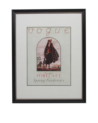 Original Vogue Cover from 1922 by Leslie Saalburg