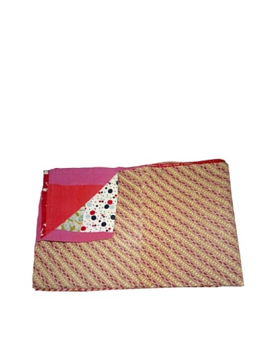 Vintage Kantha Throw Gowri, Multi, 60 x 90