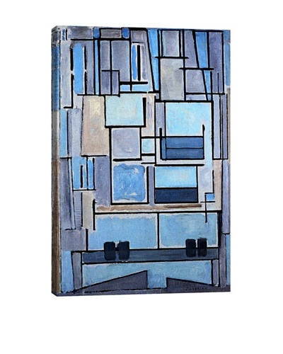 Piet Mondrian's Composition No. 9 (1914) Giclée Canvas Print