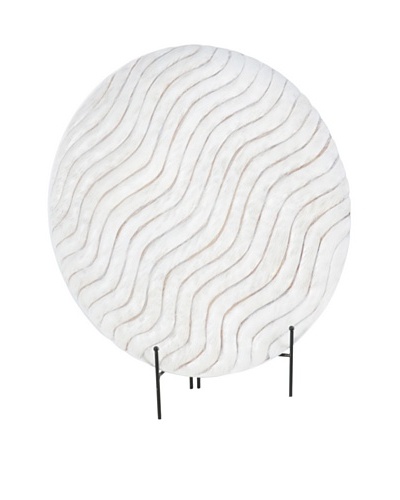 Sacha 20 Platter with Stand [White]