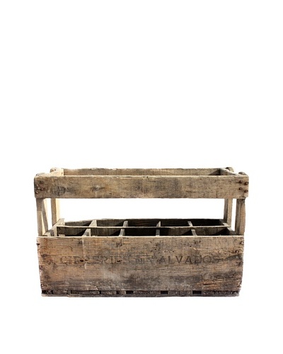 Vintage Wine Crate Cedris du Alvado