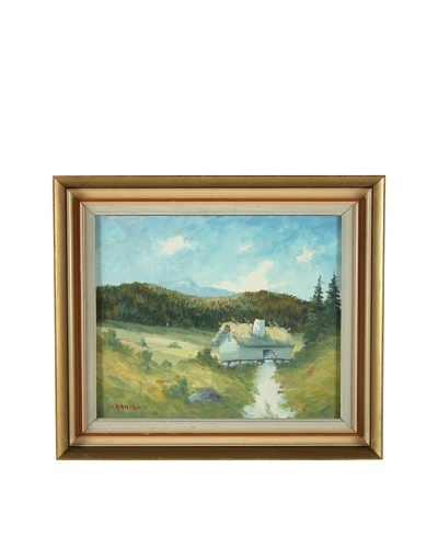 Auxerre Landscape Framed Artwork