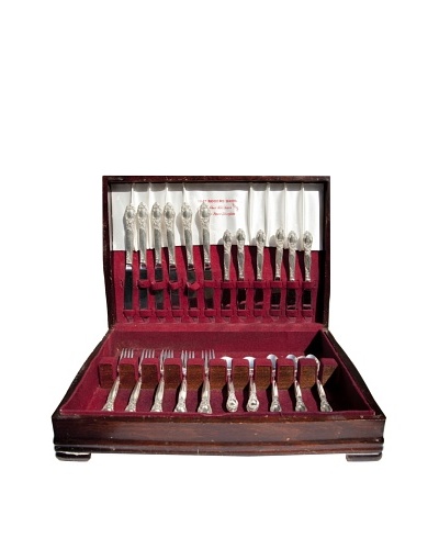 1847 Rogers Brothers Silverplated 36-Piece Flatware Set, c.1900s