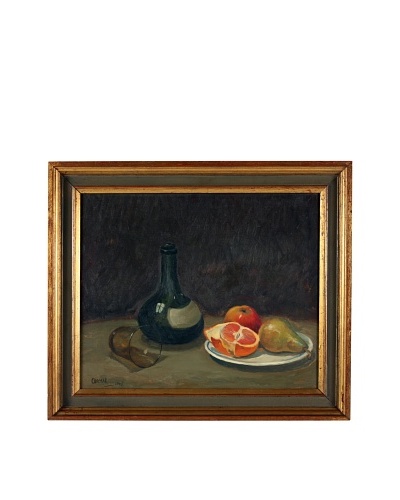 Oddmar Bjãrklund Still Life, 1945 Framed Artwork