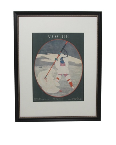 Original Vogue Cover from 1917 by Georges Lepape