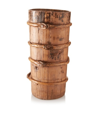 Rustic Barrel - Umbrella Stand Size