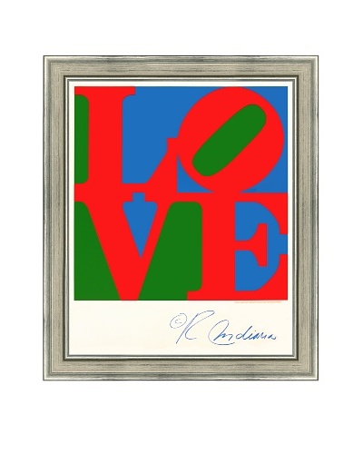 Robert Indiana: LOVE (Blue, Green, Red)