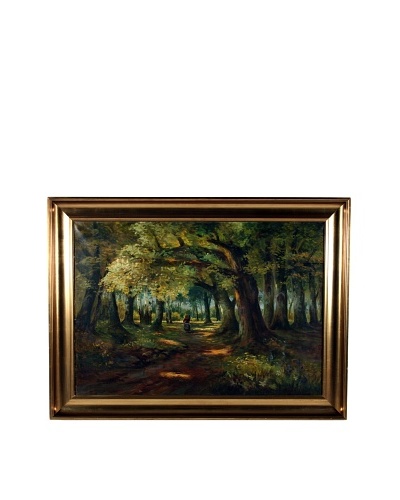 Walking Home, 1916 Framed Artwork