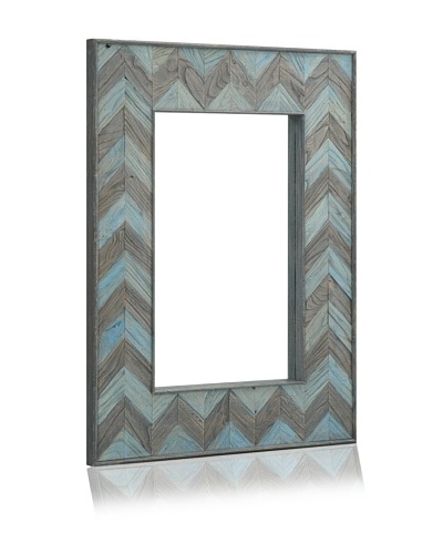 Parker Rectangular Mirror, Ocean Elm/Antique Elm