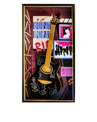 Signed Duran Duran Guitar