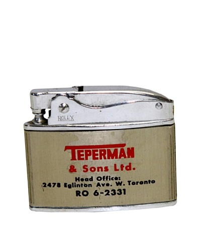 Vintage Circa 1950’s Teperman & Sons Ltd. Demolition Contractor Advertisement LighterAs You See