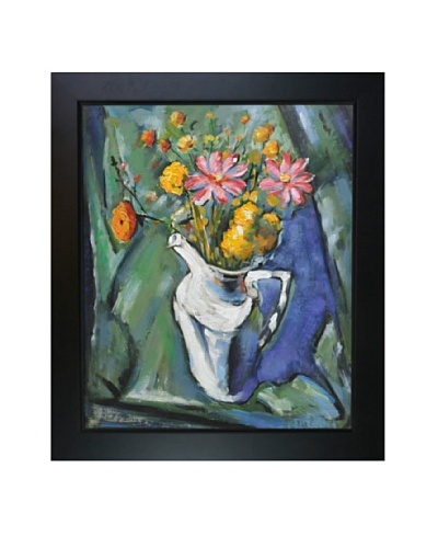 Oil Reproduction of Alfred Maurer's Floral Still Life, 1912