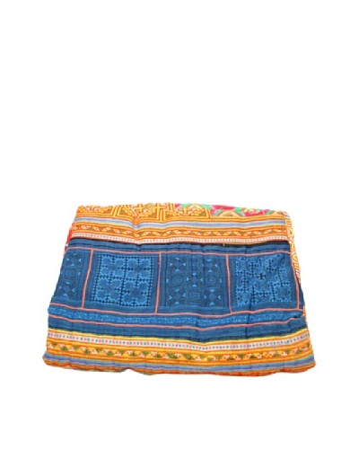 Vintage Hmong Blanket, Multi, Full/QueenAs You See