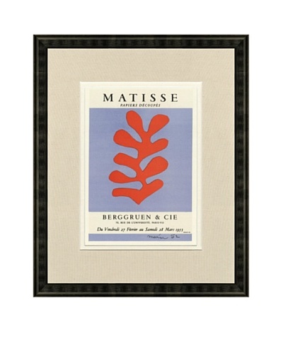Henri Matisse: Berggruen & Cie, 1959