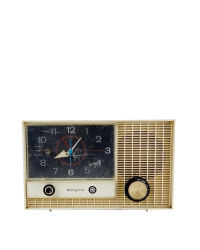 Vintage Westinghouse Radio, Cream