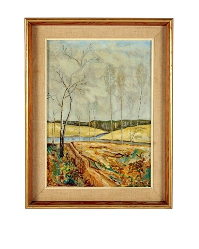 F. Muller Landscape, 1938 Framed Artwork