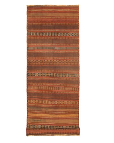 Shirvan Transitional Kilim, Brown, 4' 7 x 12' 8