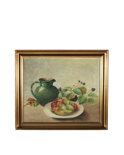 Pitcher & Fruit Framed Artwork