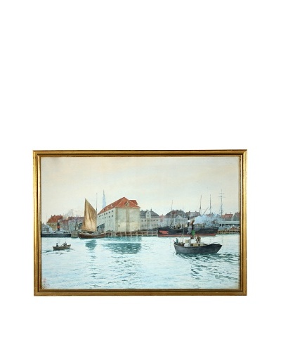 The Port Framed Artwork