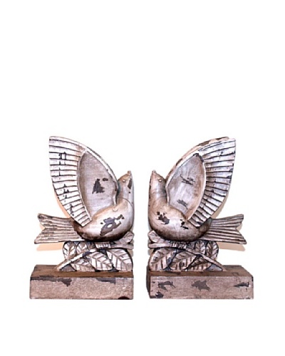 Turtle Dove Book Ends