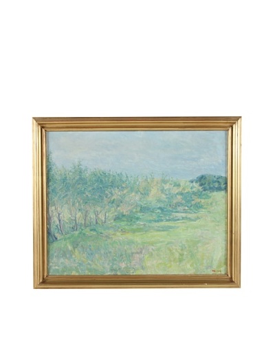 Dijon In Spring Framed Landscape