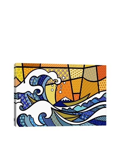 The Great Wave off Kanagawa 2 (After Hokusai) Canvas Giclée Print