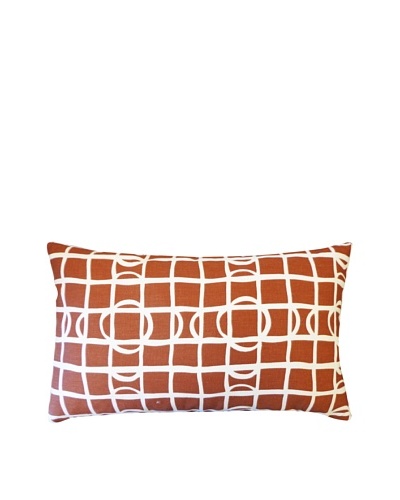 Pluto Throw Pillow, Brown