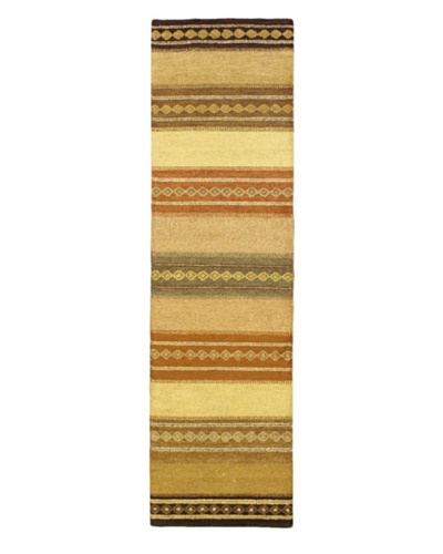 Gabbeh Modern Rug, Cream, 2' 9 x 10' Runner