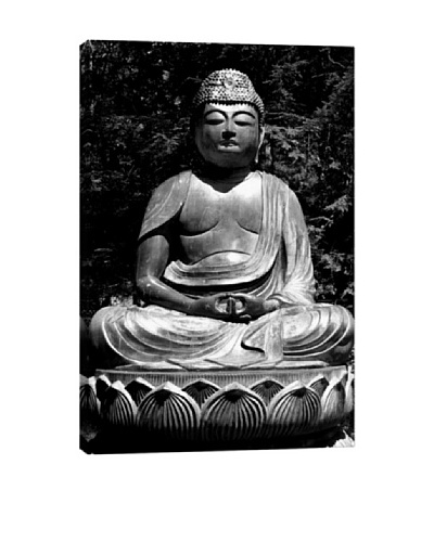 Asian Buddha Statue Giclée Canvas Print