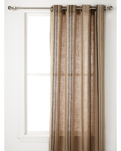 Pure Linen Stripe Panel