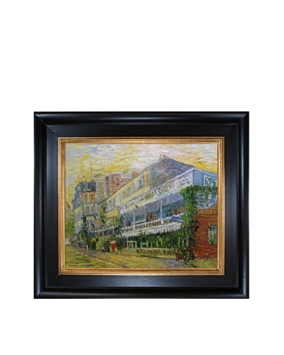 Vincent Van Gogh The Restaurant de la Sirene at Asnieres Framed Oil Painting
