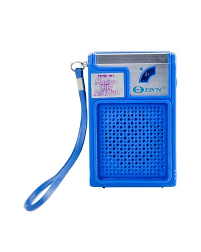 Vintage DYN Radio, Blue