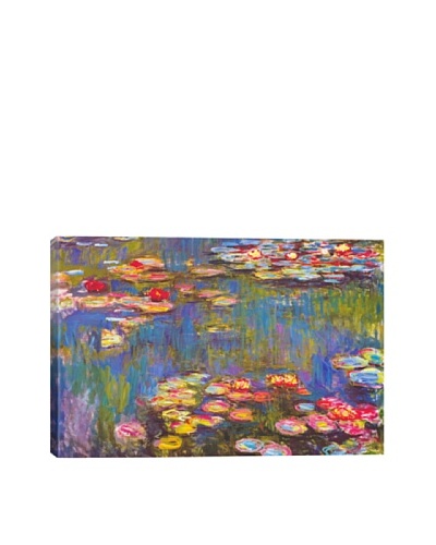 Claude Monet's Water Lilies (1916) Giclée Canvas Print