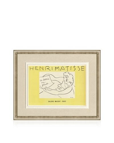 Henri Matisse Ce Dessin me Plait - Galerie Maeght, 1959