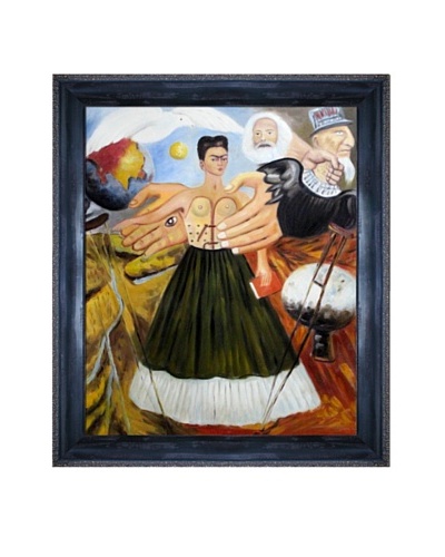 Frida Kahlo's Marxism Will Give Health to the Sick Framed Reproduction Oil Painting