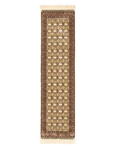 Persian Traditional Rug, Beige/Brown, 2' 4 x 8' 2 Runner