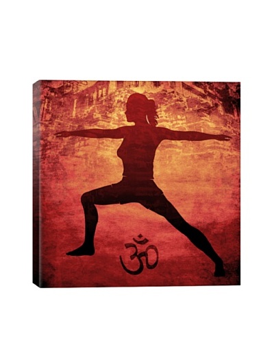 OM Warrior Stance by Fabrizio Giclée Canvas Print