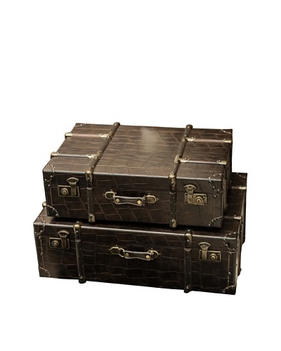 Set of 2 Luggage Boxes