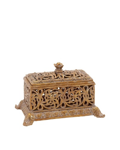 UMA Decorative Scroll Box, GoldAs You See