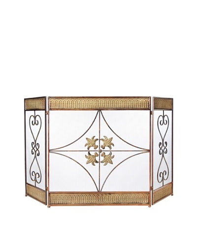 Decorative Metal Fire Screen