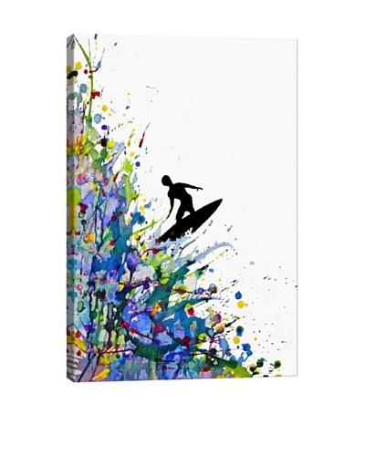 Marc Allante A Pollock's Point Break Canvas Print