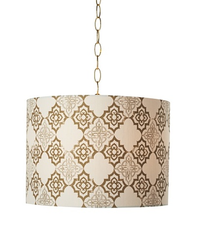 Granda Swag Pendant Light, Polished Brass